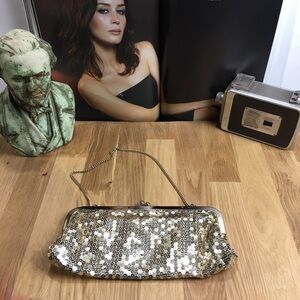 Ann Taylor Sequin Clutch Bag